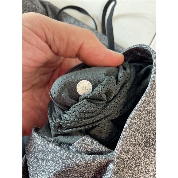Lululemon T.H.E. Short Men's XL 7"‎ Lined in Gray speckled gym training athletic - Picture 8 of 11